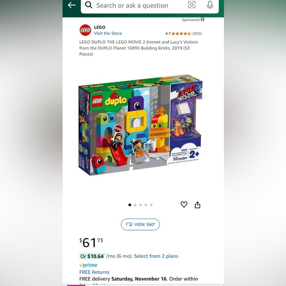 Retired Lego Duplo Lego Movie 2 - 10895 - Picture 6 of 8